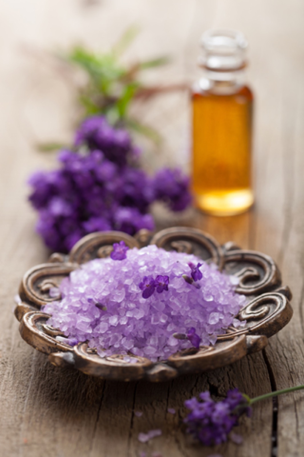 Lavender bath salts